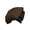 Медведь Михалыч (коричневый). 3D конструктор - оригами из картона, фото 2