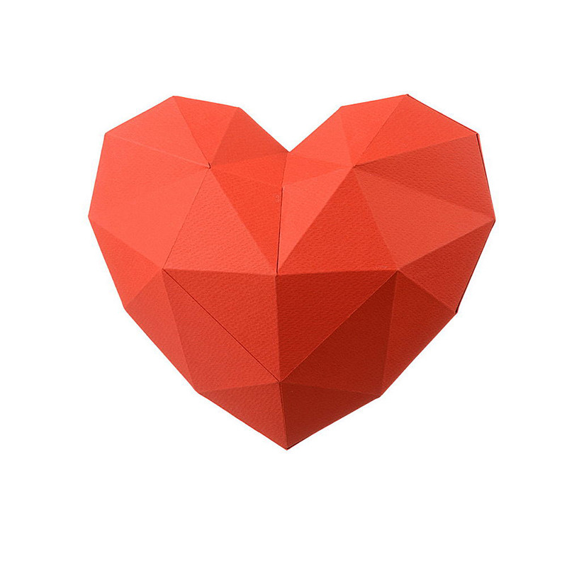 Сердце. 3D конструктор - оригами из картона - фото 2 - id-p148109506