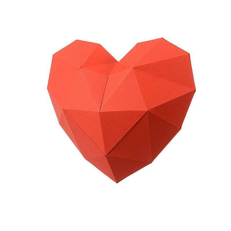 Сердце. 3D конструктор - оригами из картона - фото 3 - id-p148109506