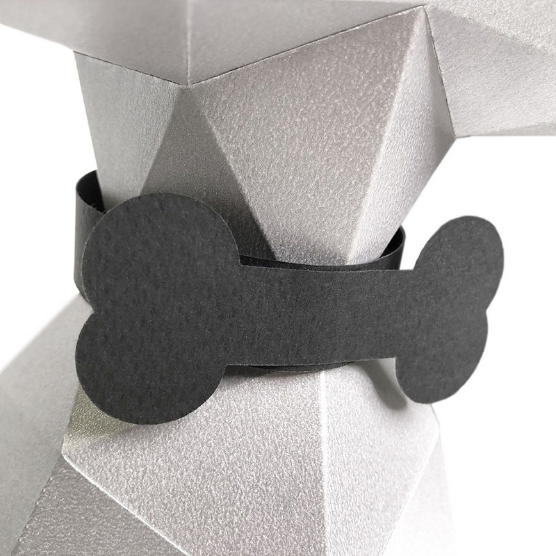 Йорк Финик (серебряный). 3D конструктор - оригами из картона - фото 4 - id-p148109510