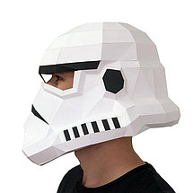 Маска Штурмовик. 3D конструктор - оригами из картона, фото 2