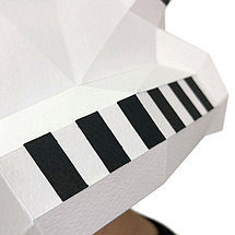 Маска Штурмовик. 3D конструктор - оригами из картона, фото 3
