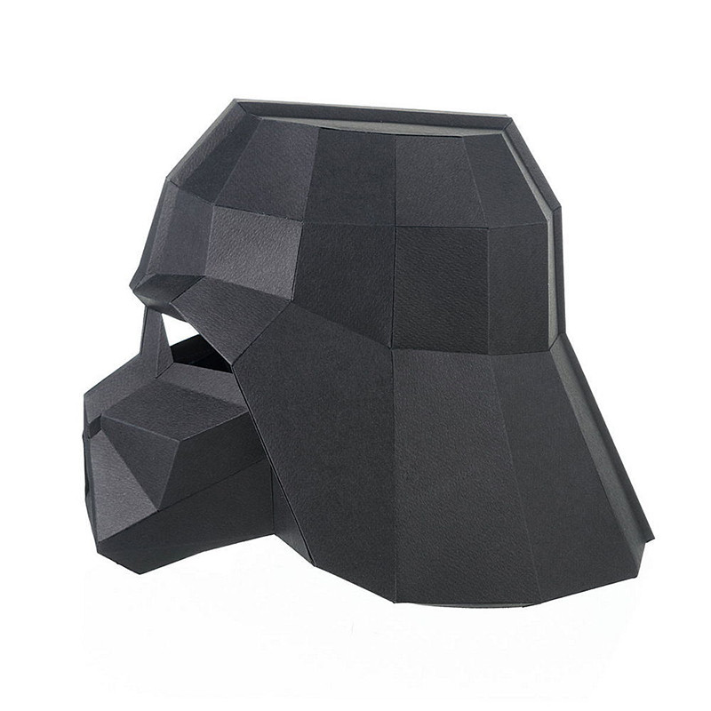 Маска Дарт Вейдер. 3D конструктор - оригами из картона - фото 2 - id-p148109513