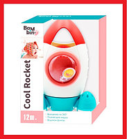 200525664 Игрушка для купания Cool Rocket Bambini, Ракета с фонтанчиком, от 1 года, подвижные части