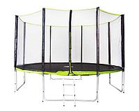 Батут Fitness Trampoline GREEN 12 FT Extreme