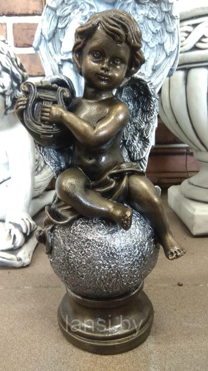 Скульптура "Ангел на шаре с арфой" - фото 1 - id-p148139921