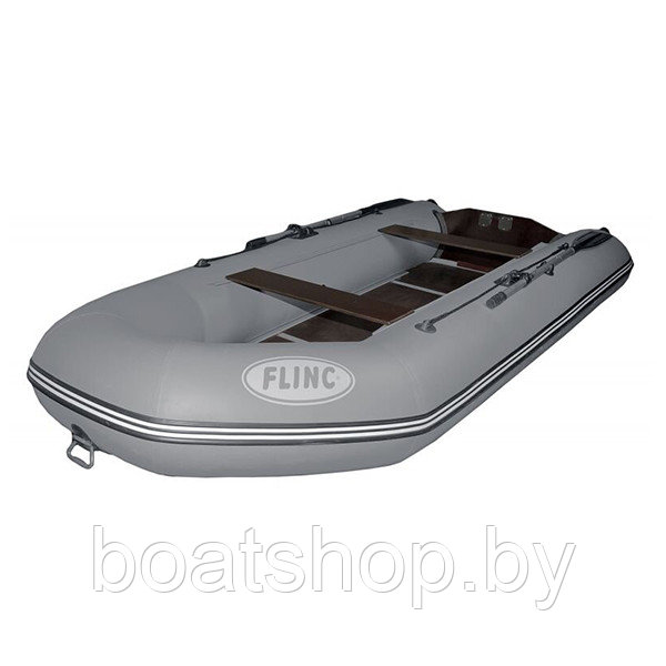 Надувная моторно-гребная ПВХ лодка FLINC FT340L