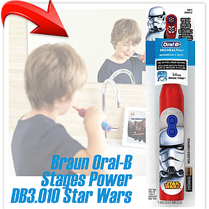 Детская зубная щетка Braun Oral-B Stages Power DB3.010 Star Wars