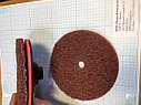 Диск шлифовальный нетканый 125мм (Skotch-Brite, 3M Italy) Р80 красно-коричневый, фото 4