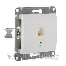 Розетка телефонная RJ11 GLOSSA Schneider Electric - фото 3 - id-p148145367