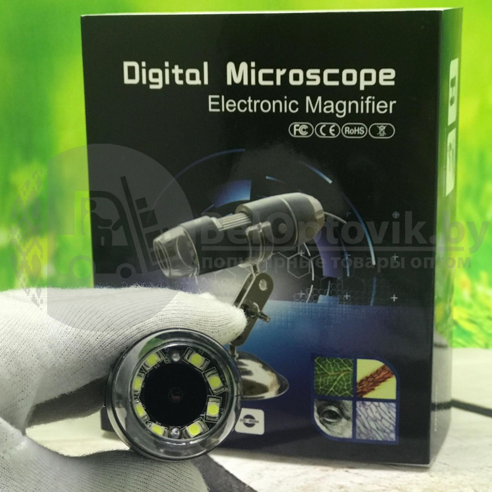 Цифровой USB-микроскоп Digital microscope electronic magnifier (4-х кратный ZOOM, с регулировкой 50-1600) - фото 10 - id-p148146883