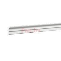 Плинтус потолочный из композитного полиуретана Европласт 6.50.155