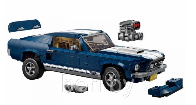 11293 Конструктор Lari Create "Ford Mustang", 1471 деталь, аналог Lego 10265, - фото 3 - id-p148164120