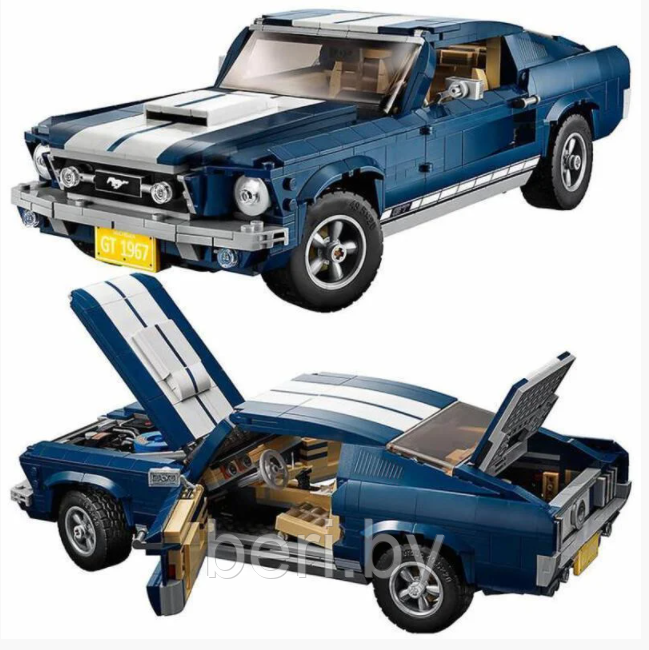 11293 Конструктор Lari Create "Ford Mustang", 1471 деталь, аналог Lego 10265, - фото 7 - id-p148164120