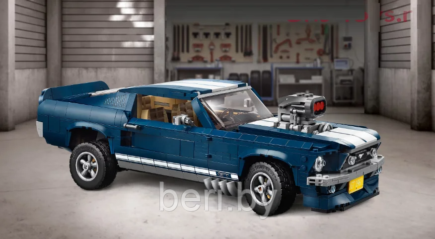 11293 Конструктор Lari Create "Ford Mustang", 1471 деталь, аналог Lego 10265, - фото 9 - id-p148164120