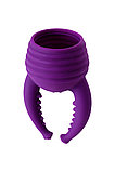 Многофункциональный вибромассажер Eromantica Uma, Фиолетовый, 20 см, фото 2