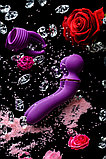 Многофункциональный вибромассажер Eromantica Uma, Фиолетовый, 20 см, фото 6
