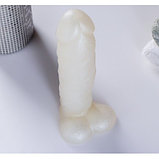 Фигурное мыло Сима-ленд "Фаворит" жемчужный, аромат Кокос , 16 см 180 г, фото 2
