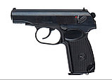 Пневматический пистолет МР654К-32 с доработкой, гладким стволом, удлинителем ствола, прокладкой ствола, фото 4