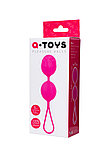Вагинальные шарики TOYFA A-Toys, Силикон, Розовый, 3,5 см, фото 2