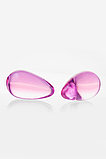Вагинальные шарики Sexus Glass, стекло, розовые, 2,7 см, фото 6