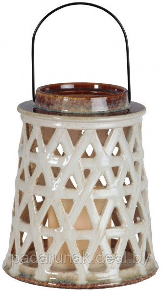 Свеча LED Фонарь LANTERN бежевая - фото 1 - id-p148177783