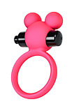 Виброкольцо на пенис A-Toys by TOYFA, силикон, розовое, 3,1 см, фото 2