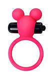 Виброкольцо на пенис A-Toys by TOYFA, силикон, розовое, 3,1 см, фото 3