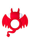 Эрекционное кольцо на пенис JOS SWEET DEVIL, силикон, красный, 8,5 см, фото 3