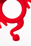 Эрекционное кольцо на пенис JOS SWEET DEVIL, силикон, красный, 8,5 см, фото 10