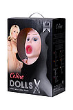 Кукла надувная Celine с реалистичной головой, рыжая, с тремя отверстиями, TOYFA Dolls-X, фото 8