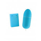 Виброяйцо PipeDream Neon Luv Touch Remote Control Bullet Blue, фото 3