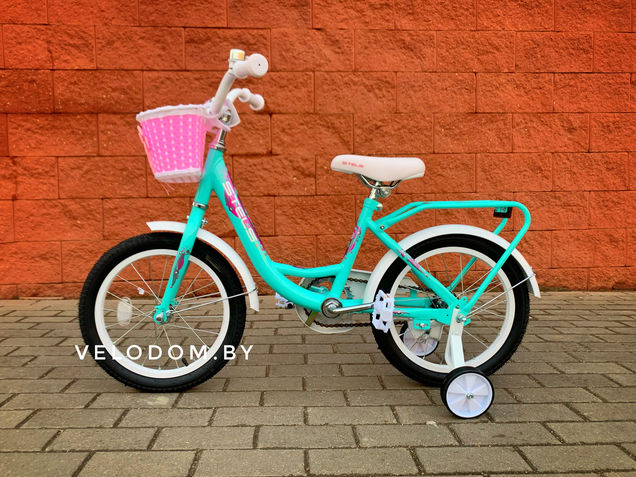 Велосипед детский Stels Flyte Lady 16" Z011 бирюзовый