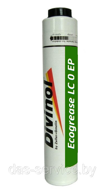 Смазка Divinol Ecogrease LC 0 EP (био-разлагаемая пластичная смазка) 400 гр. - фото 1 - id-p12542449