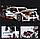 13075 Конструктор MOULD KING Спорткар Mercedes-Benz C63 AMG DTM, 2270 деталей, аналог MOC 6687, фото 7