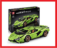 13057 Конструктор MOULD KING Lamborghini Sian FKP 37, масштаб 1:8, 3868 деталей, аналог Лего 42115, ламборгини