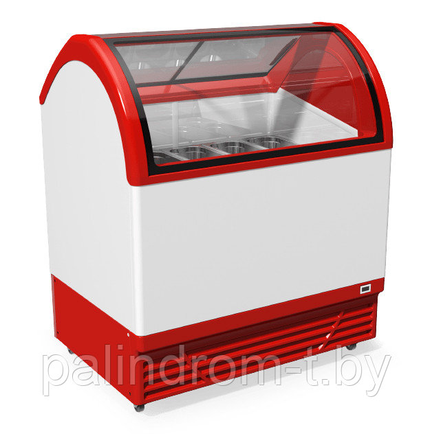 Морозильная витрина для мягкого мороженого JUKA М300Q (1016*721*1194 мм  7 вкусов мороженого)