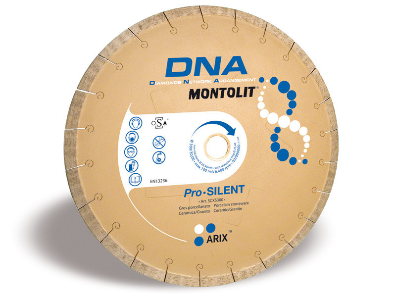 Алмазный диск Montolit SCXS250 250х30/25,4 мм, Италия