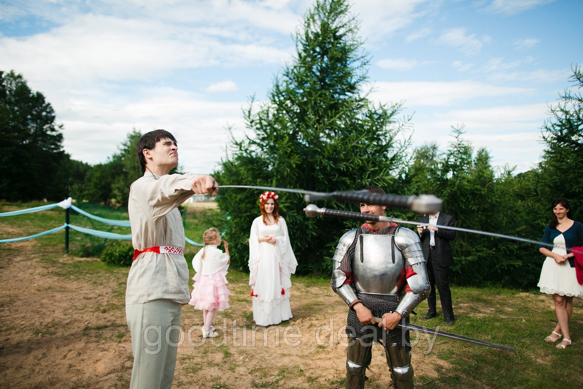 Свадьба в средневековом стиле - фото 3 - id-p2934926