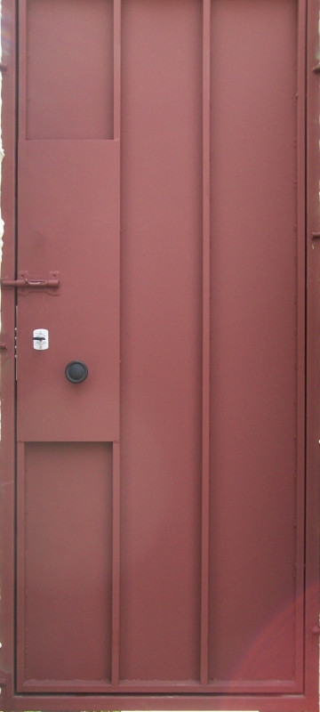 Двери металлические простые - фото 1 - id-p12560644