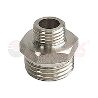 Ниппель 1/2" х 1/4" (15х8) переходной никелир. Valfex