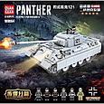 Конструктор 100064 Quan Guan Classic Военный танк "Танк Пантера Panther", 990 деталей, фото 3