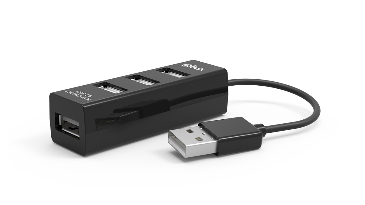 Универсальный USB разветвитель Ritmix CR-2402 - фото 2 - id-p148240571
