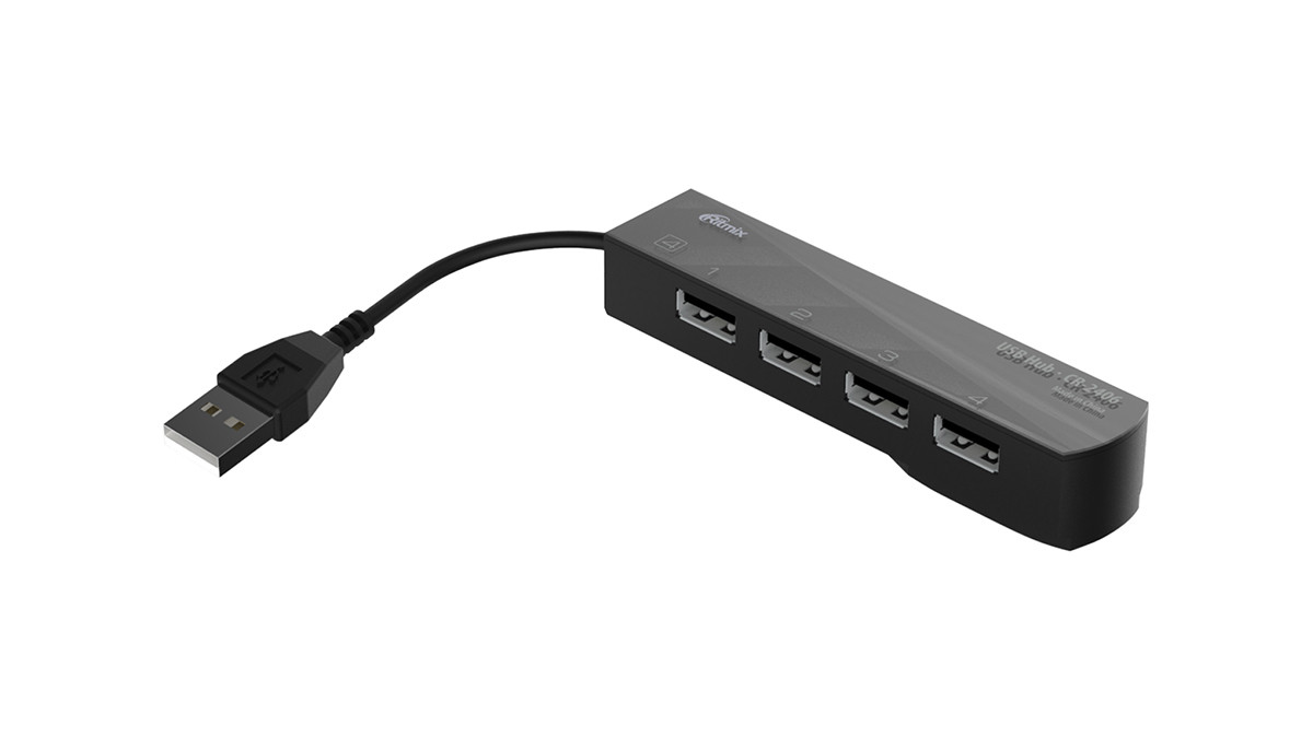 Универсальный USB разветвитель Ritmix CR-2406 - фото 1 - id-p148240626