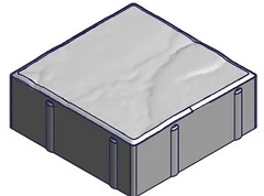 Антик 6 (рифлёный с прямой фаской)