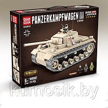 Конструктор Quan Guan "Танк Panzerkampfwagen III" 711 деталей (арт.100067)