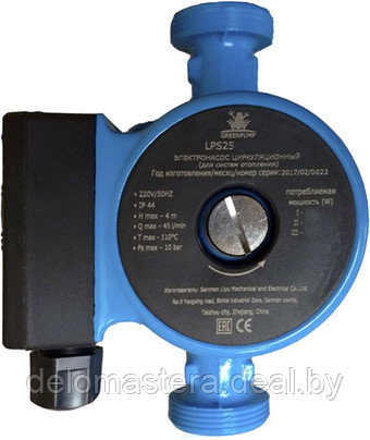 Циркуляционный насос Greenpump LPS 25-80/180 - фото 1 - id-p148242098