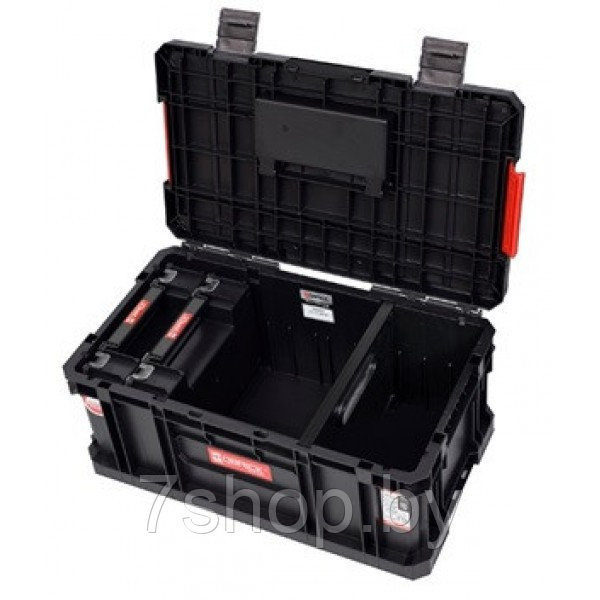 Набор ящиков Qbrick System TWO 1x Toolbox + 2x Organizer Multi, черный, п/а