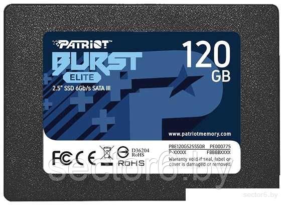 Patriot Burst Elite 120GB PBE120GS25SSDR