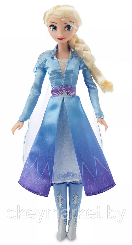 Поющая кукла Принцесса Эльза «Холодное Сердце 2» Elsa Singing Doll, фото 2